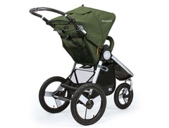 Bumbleride Speed Jogging Stroller Camp Green Rear View