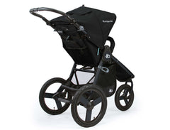 Bumbleride Speed Jogging Stroller Matte Black Rear View